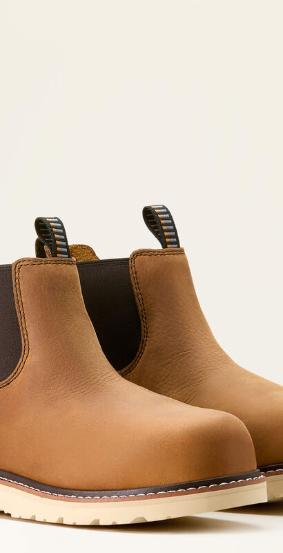 Rebar Wedge Chelsea Waterproof Composite Toe Work Boot Pair